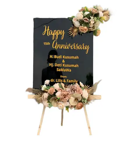 Papan Bunga Akrilik Panduman