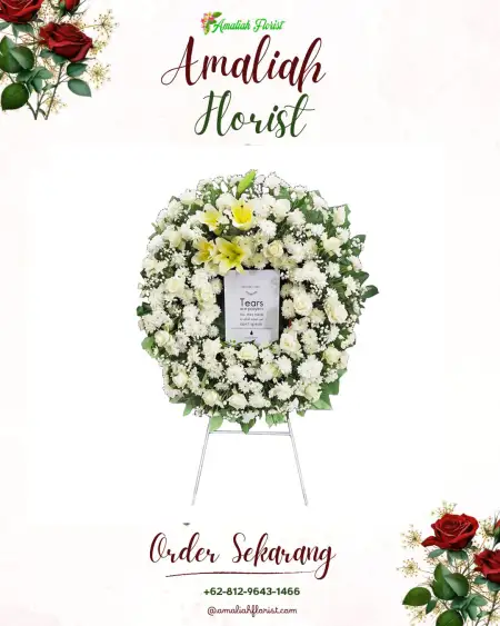 Krans Bunga Duka Panduman